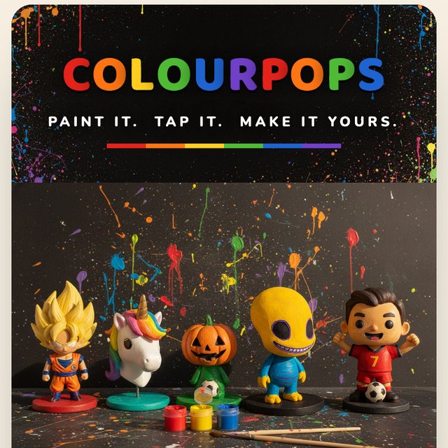 The ColourPops business card